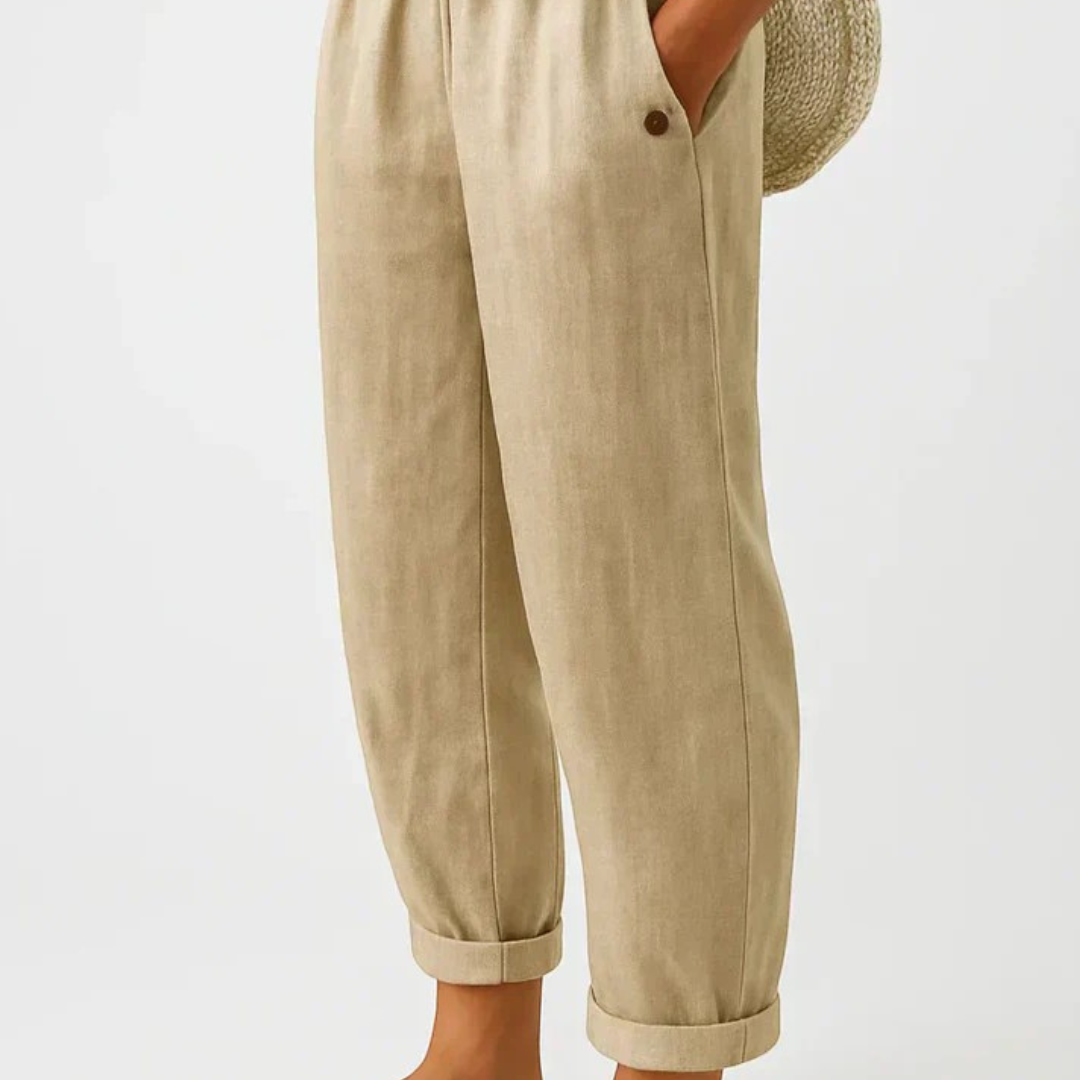 Wendy | Timeless Cotton Trousers