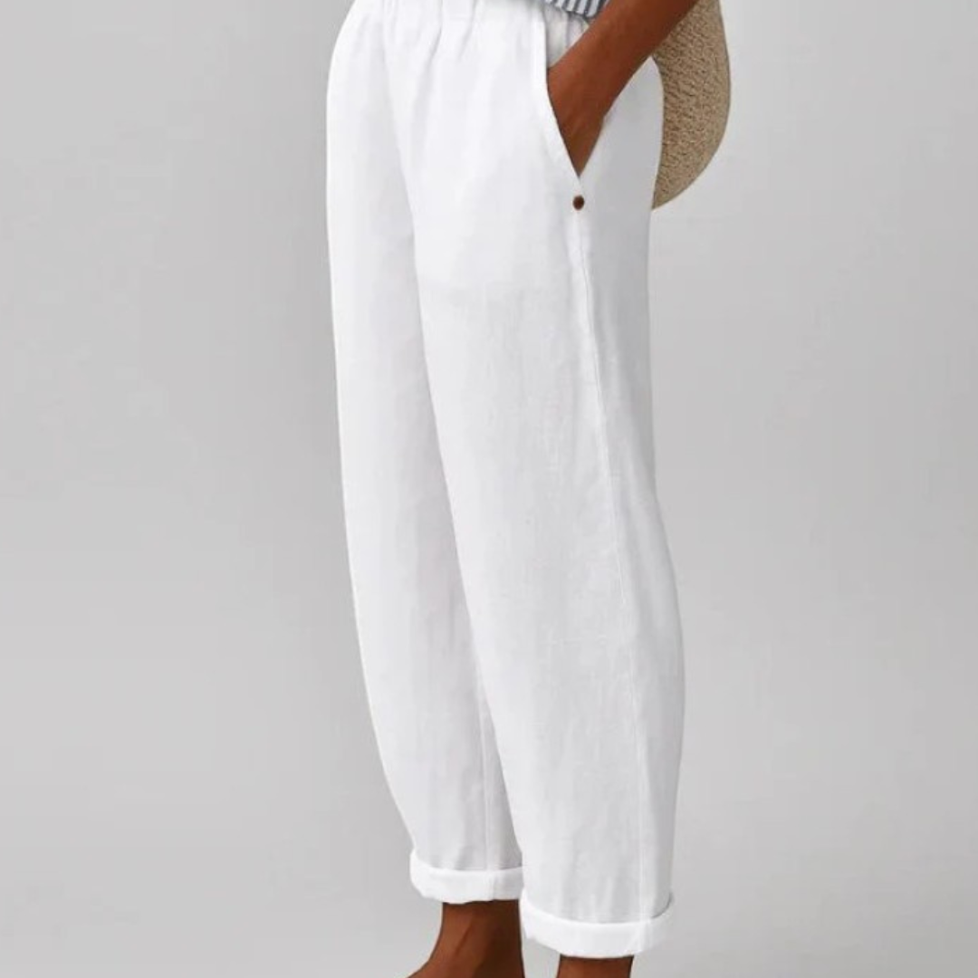 Wendy | Timeless Cotton Trousers
