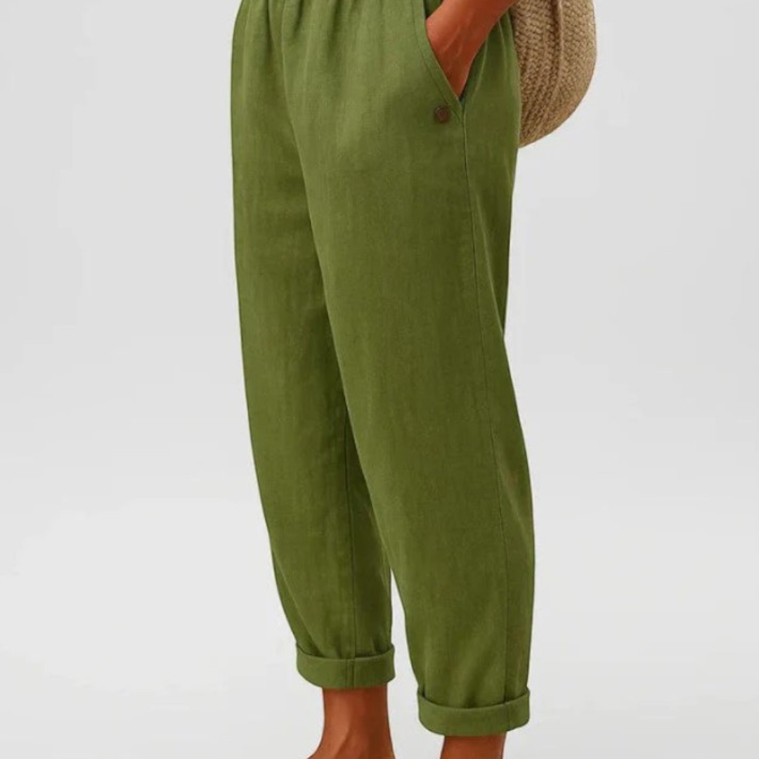 Wendy | Timeless Cotton Trousers